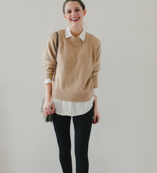 Sweater Over Shirts