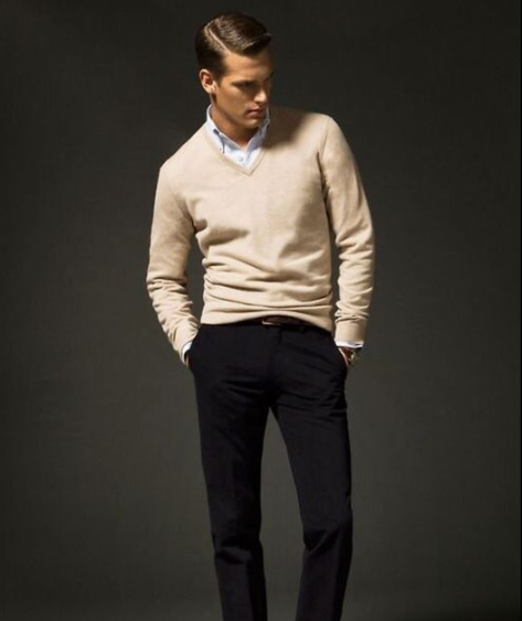 Sweater Over Shirts