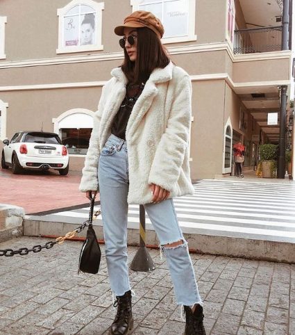 Outfits With Fur Coats