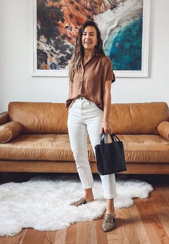 Neutral Color Summer Casual