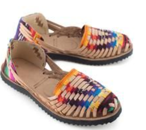 Woven Huarache Sandals 