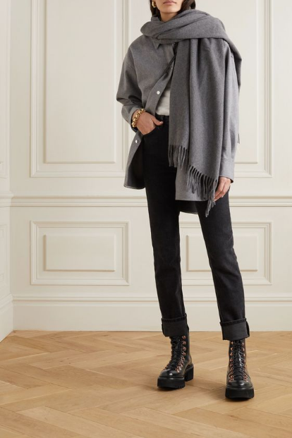 Pants With Platform Ankle Boots