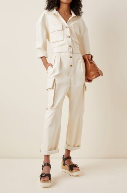 Jumpsuit With Chunky Platform Sandals
