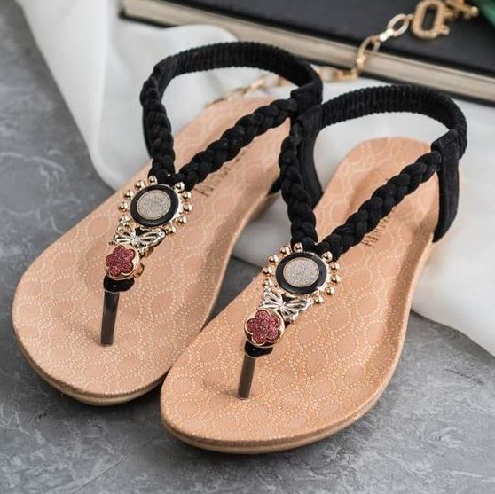 T-strap sandals