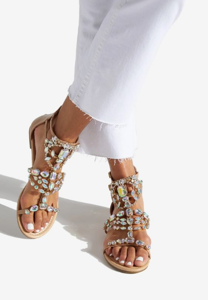 Embellished Sandals