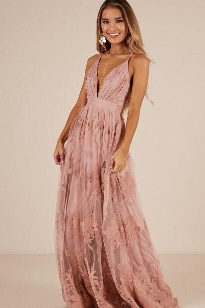 Blush Maxi Dress