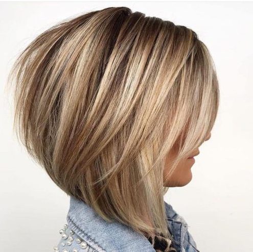 A-Line Bob With Layers