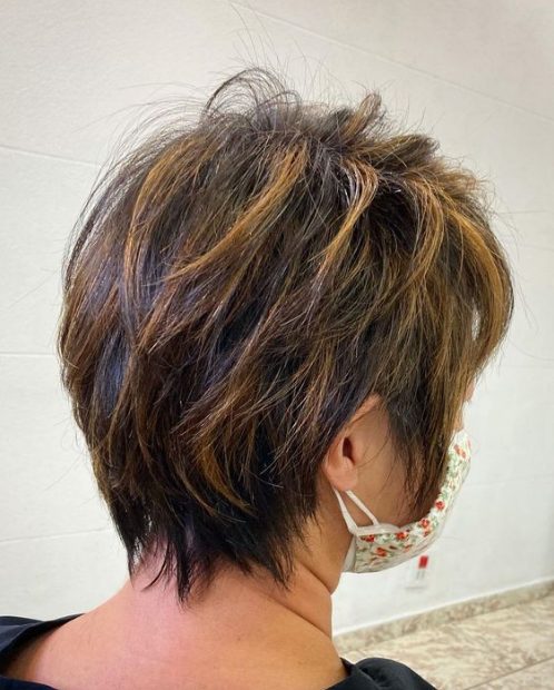 Long Choppy Pixie