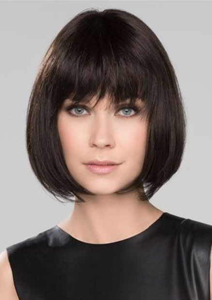 Short A-Line Bob with Baby Bangs