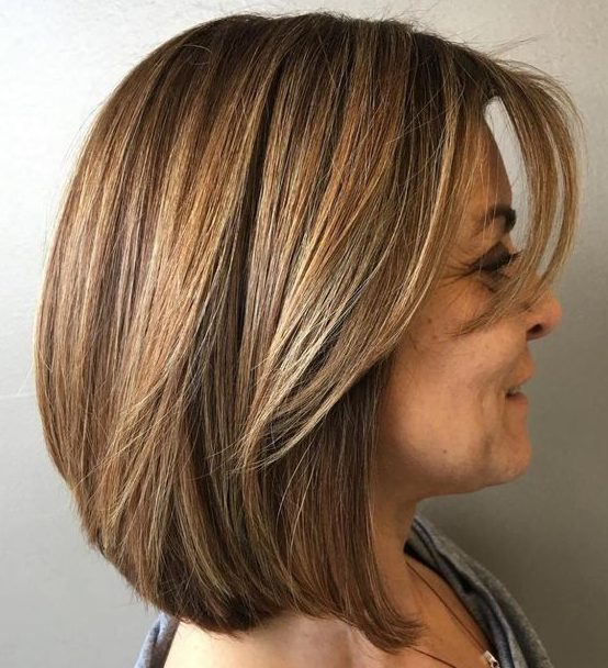 Bob with Elongated Front Locks