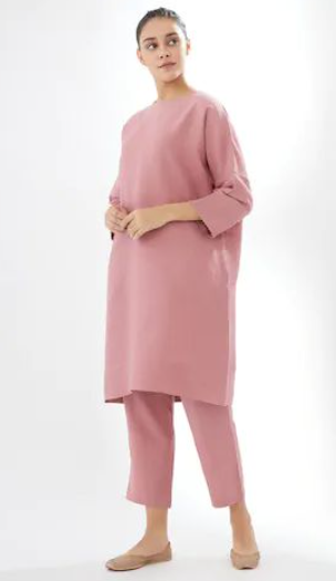 Linen Kurta Set