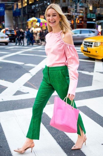 Pink Blouse