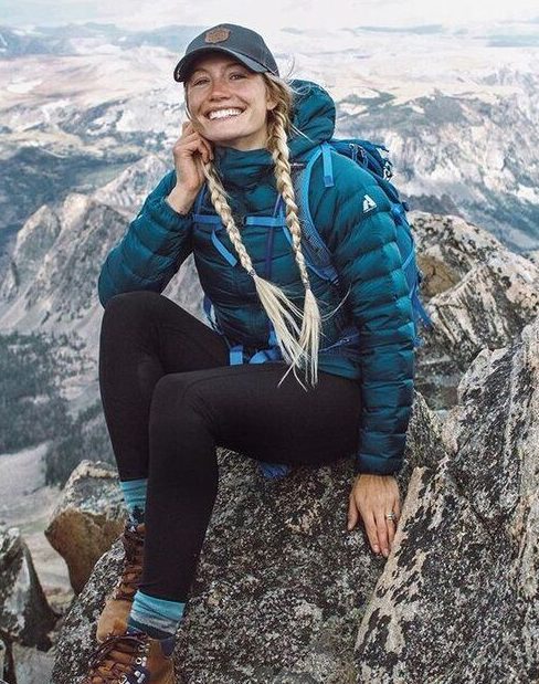 Wear Blue And Green Together On A Hike