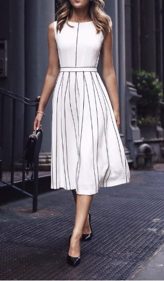 Total 65+ imagen white dress black shoes - Abzlocal.mx