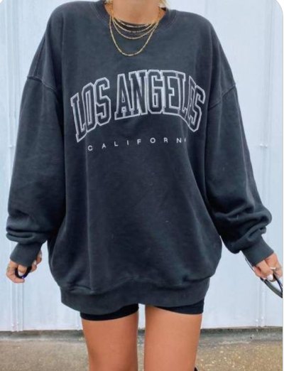 Over-Sized Pullover Sweatshirt