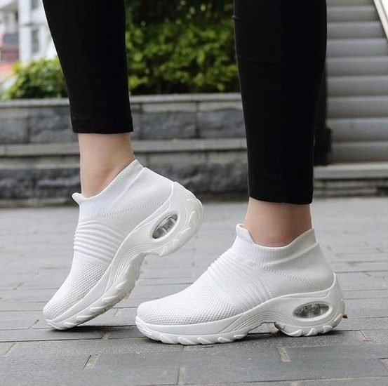 The Good Ol’ Black Joggers And Slip-On Sneakers