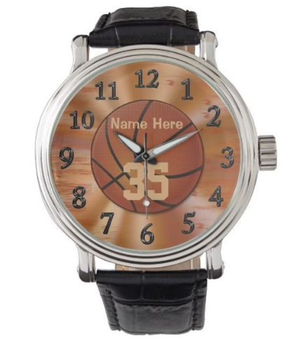 Vintage Basketball Watch 