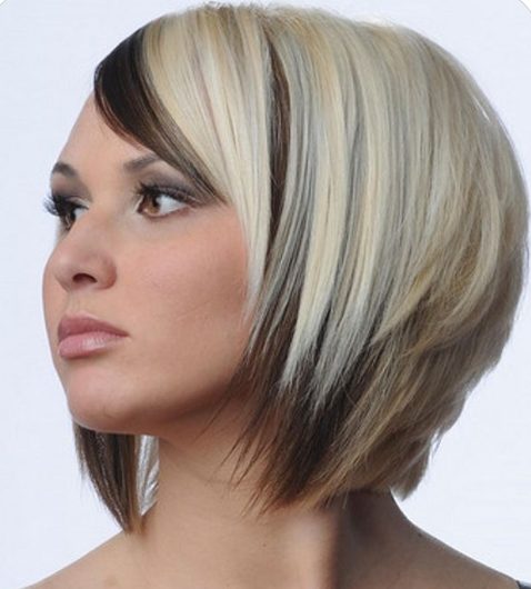 Peek-a-Boo Blondie Cut