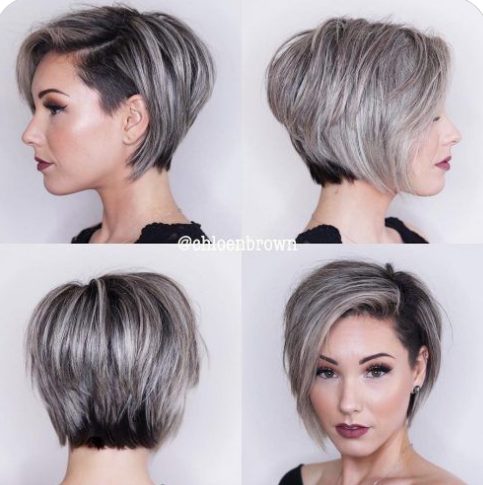 Bob With A Razor Shaved Undercut