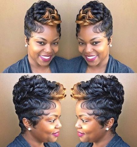 Pixie Cut 27 Piece Short Quick Weave Hairstyles 2022 Hood MWR