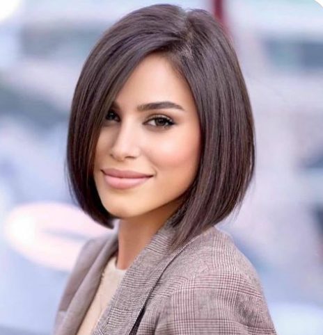 The Short Tapered Bob Hairstyle