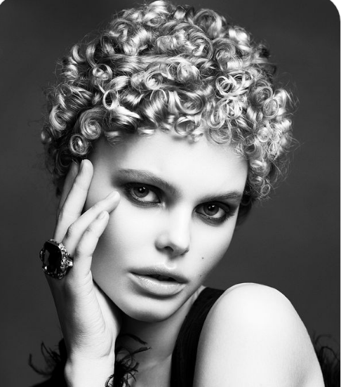 Tight Curls on Cropped Hair