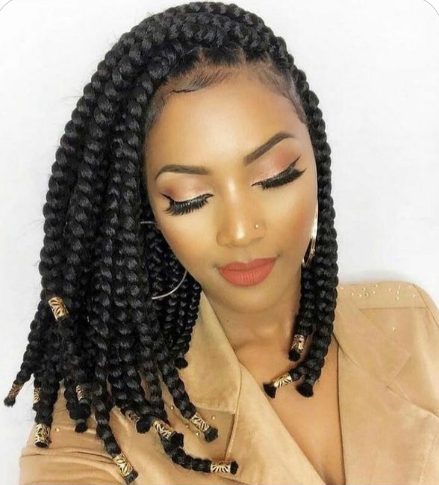 Fulani Braids Bob