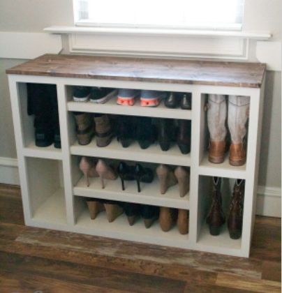 Closet Shoe Rack