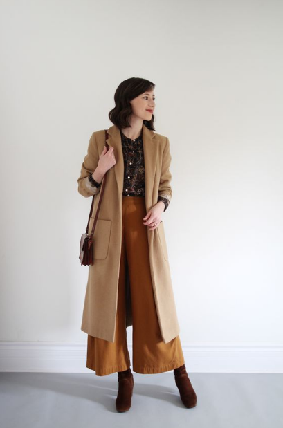 With Wide-leg Pants