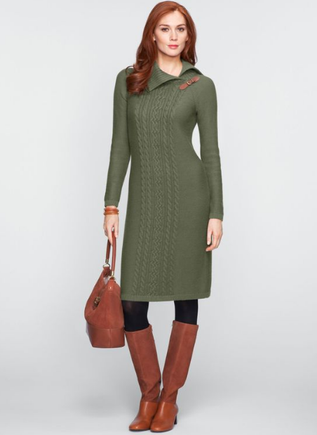Choose a long sweater