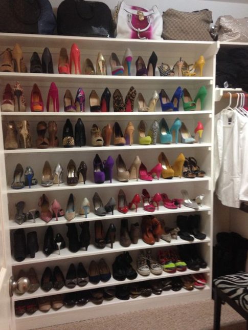 Diy Shoe Wall