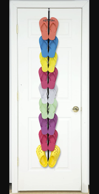 DIY Sandal And Flip Flop Hangers