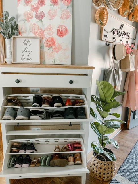 DIY Shoe Cabinet