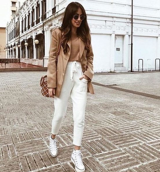 Riley High Rise Straight Crop