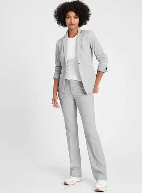 Long And Lean-Fit Wool-Blend Blazer