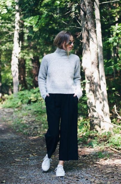 Sweater And Culottes 