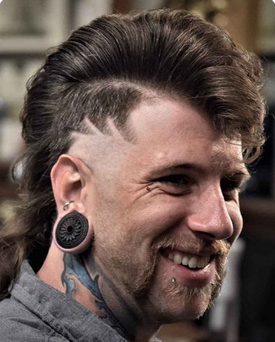 Rockabilly Mullet For Men