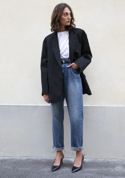 Oversized Blazer in Black
