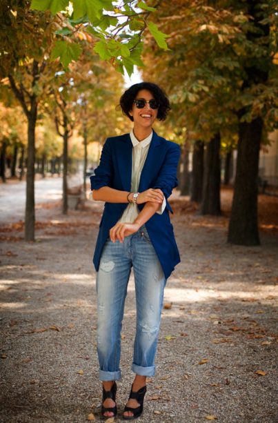 Roll Up the Sleeves of Your Blazer