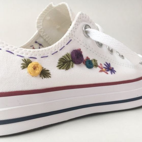 Shoe Embroidery Design