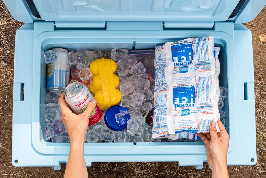 Use Locker Racks To Pack Your Cooler