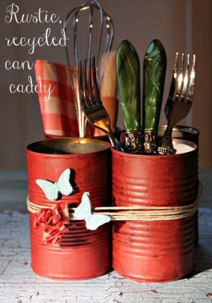Use Old Metal Coffee Cans To Your Advantage