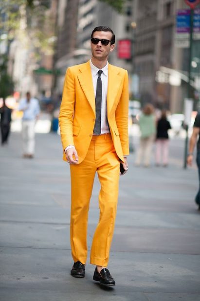 Yellow Color for men