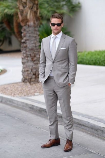 Grey Pastel Color for men