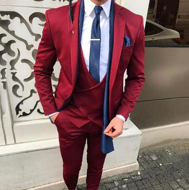Deep Red Color for men