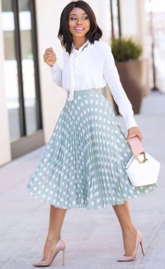 Fashion-Loving Church Outfit