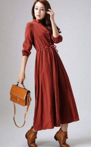 Spring with Red Hues