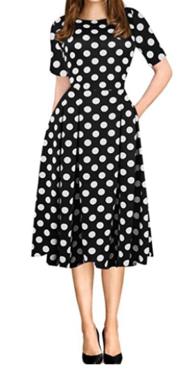 Polka Dots with Color Pop