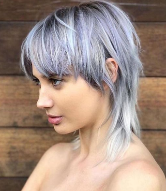 Textured Mullet For Women