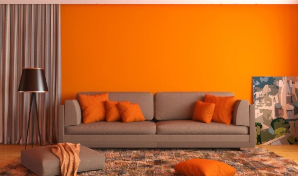 Orange and Red Colors in Designs